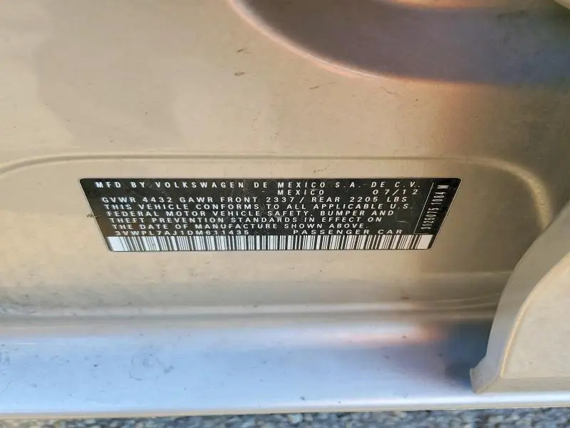 2013 VOLKSWAGEN JETTA TDI  