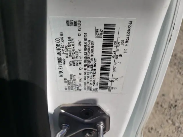 2021 FORD TRANSIT CONNECT XLT  
