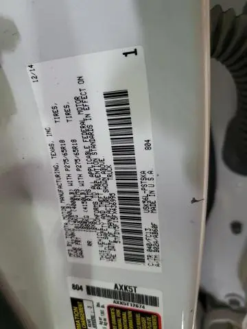 2015 TOYOTA TUNDRA CREWMAX SR5  