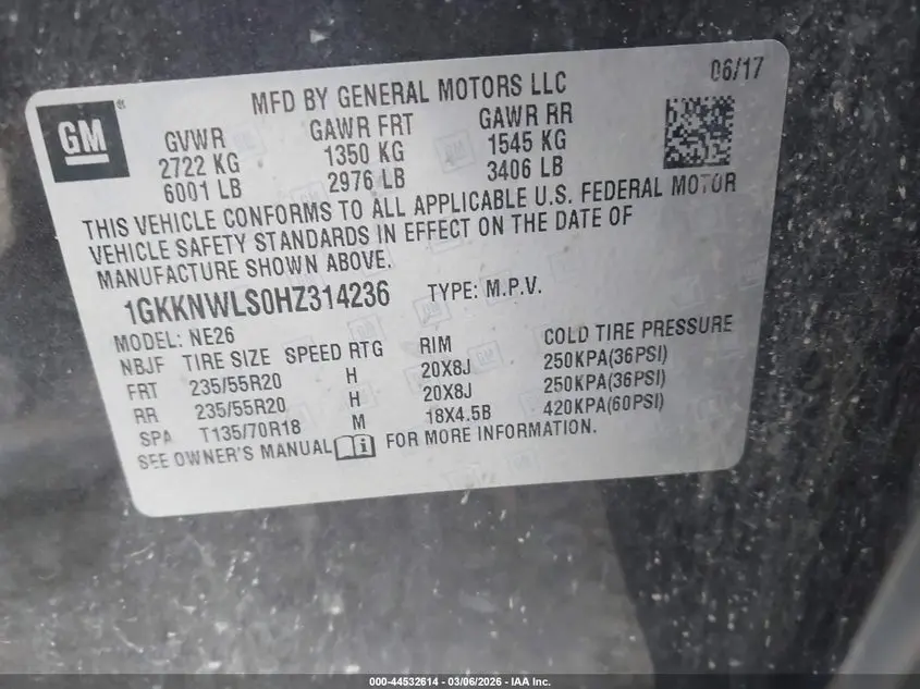 2017 GMC ACADIA SLT-2