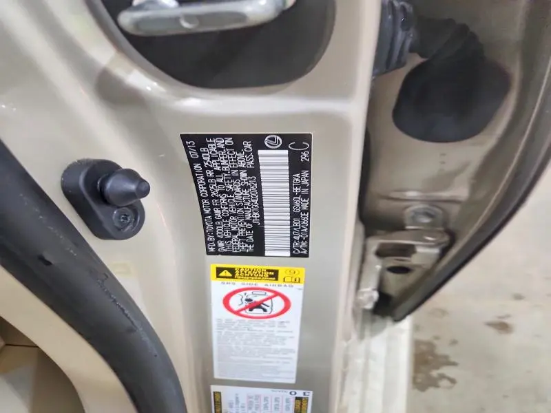 2013 LEXUS ES 350 BASE  