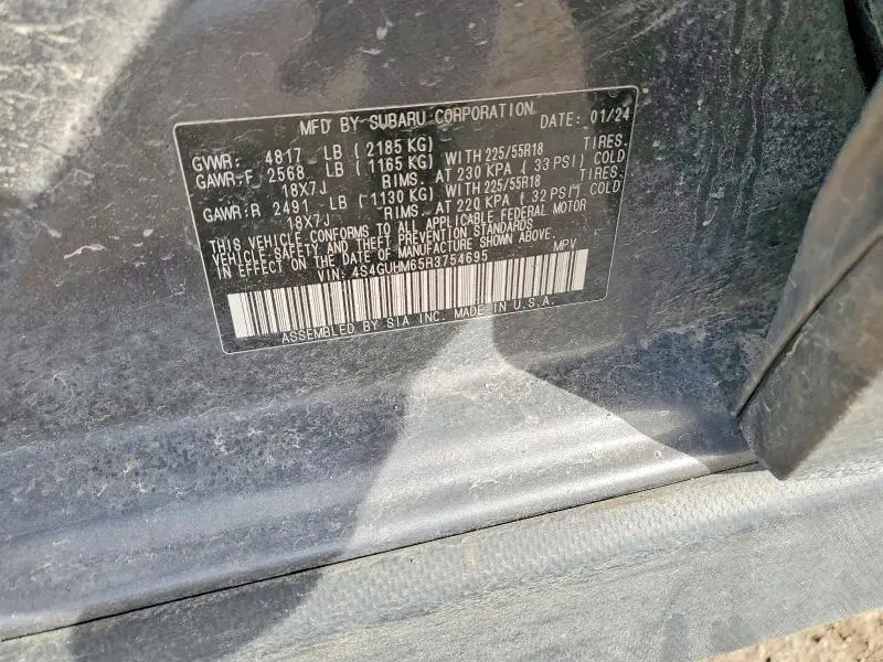 2024 SUBARU CROSSTREK LIMITED  