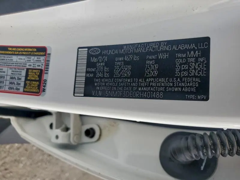 2024 HYUNDAI TUCSON SEL  