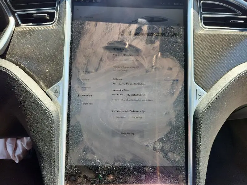 2014 TESLA MODEL S   