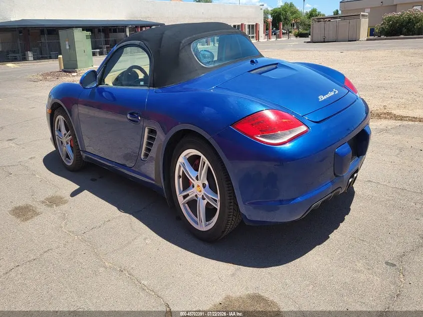 2011 PORSCHE BOXSTER S