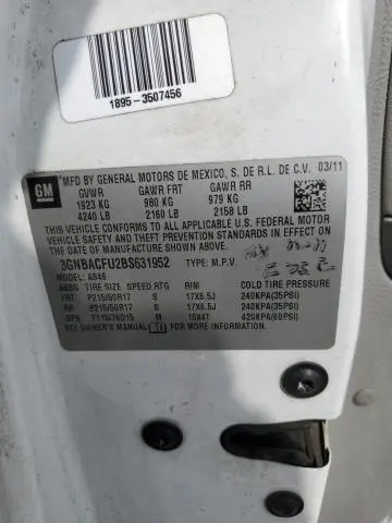 2011 CHEVROLET HHR LT  