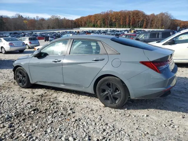 2023 HYUNDAI ELANTRA BLUE  