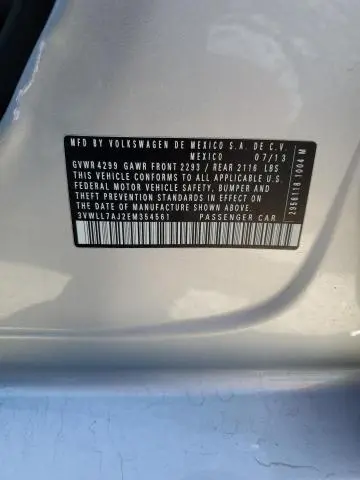 2014 VOLKSWAGEN JETTA TDI  