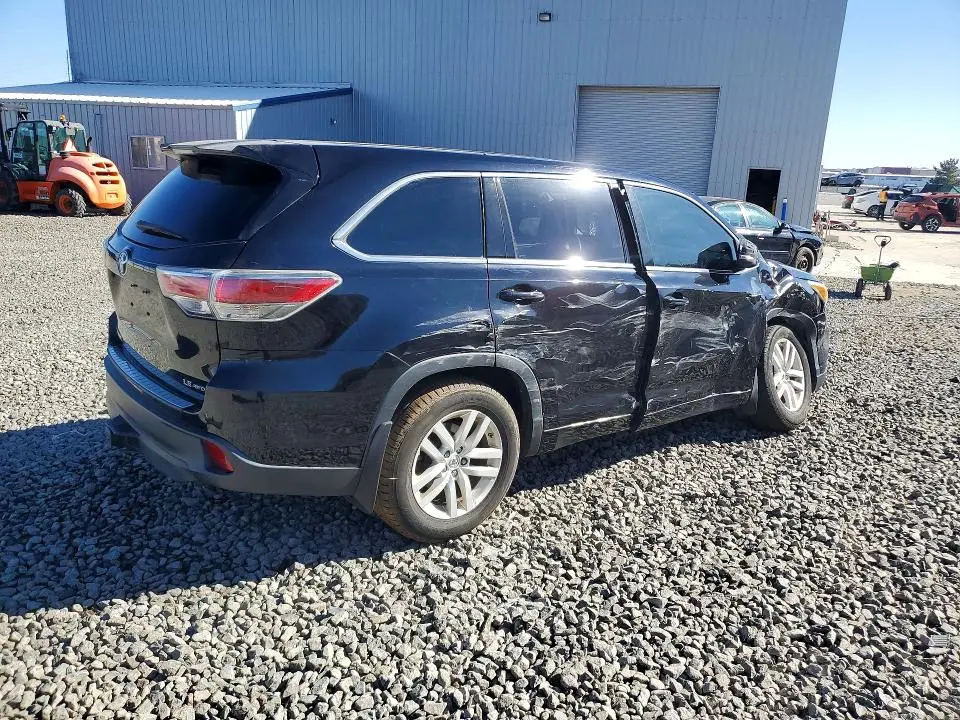 2015 TOYOTA HIGHLANDER LE  