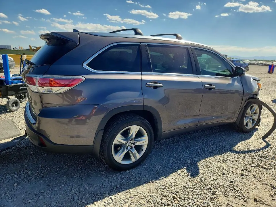 2016 TOYOTA HIGHLANDER LIMITED PLATINUM  