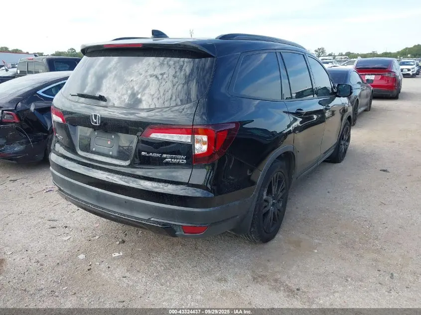2020 HONDA PILOT AWD BLACK EDITION