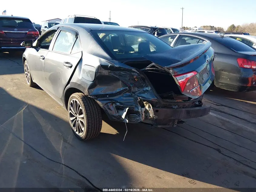 2016 TOYOTA COROLLA S PLUS