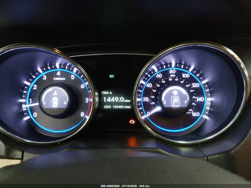 2012 HYUNDAI SONATA GLS