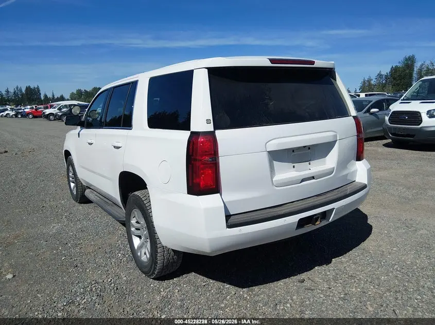 2020 CHEVROLET TAHOE 4WD COMMERCIAL FLEET