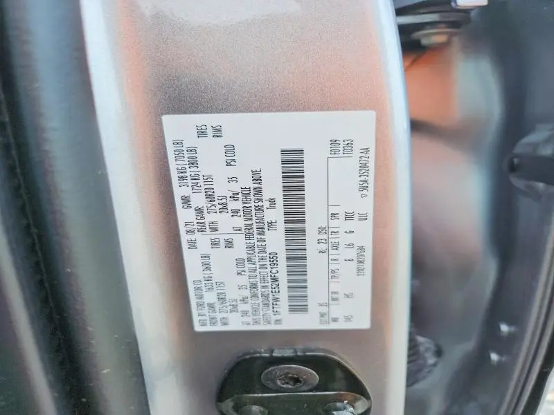 2021 FORD F150 SUPERCREW  