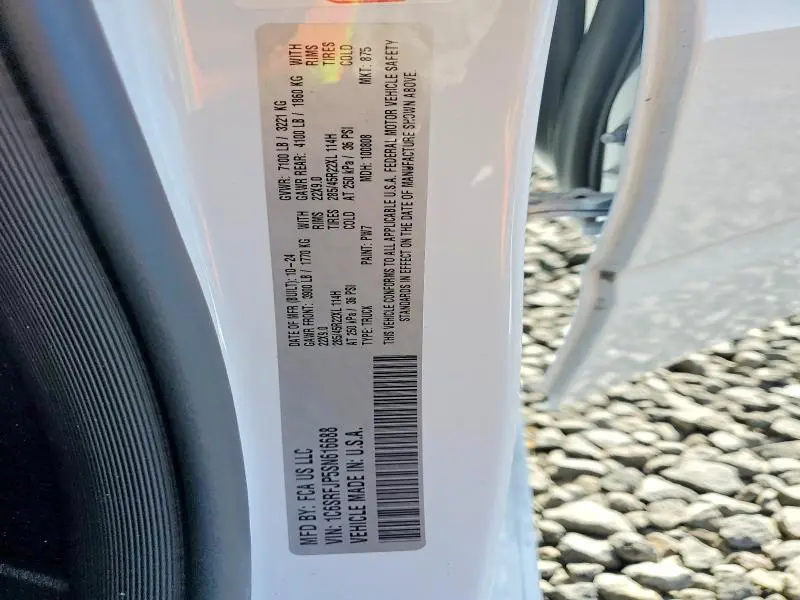 2025 RAM 1500 LARAMIE  