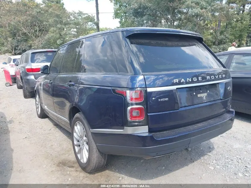 2018 LAND ROVER RANGE ROVER 3.0L V6 SUPERCHARGED HSE