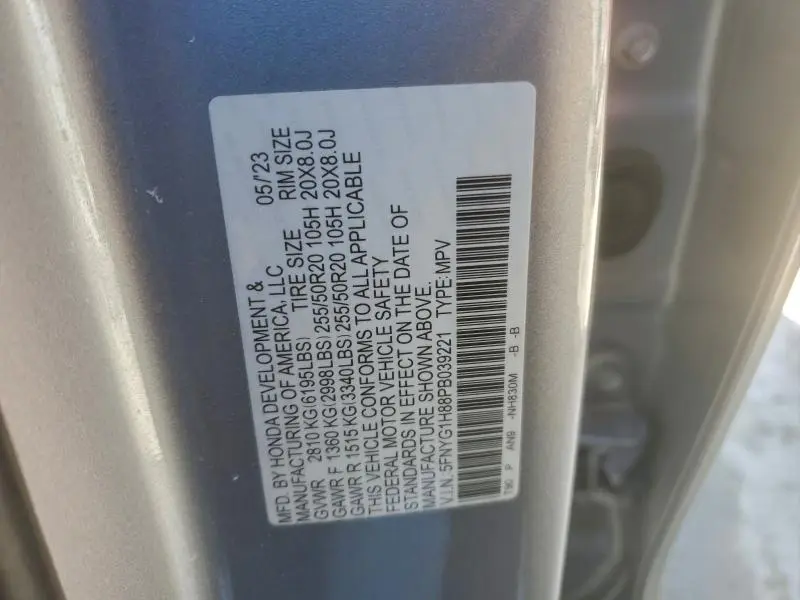 2023 HONDA PILOT ELITE  