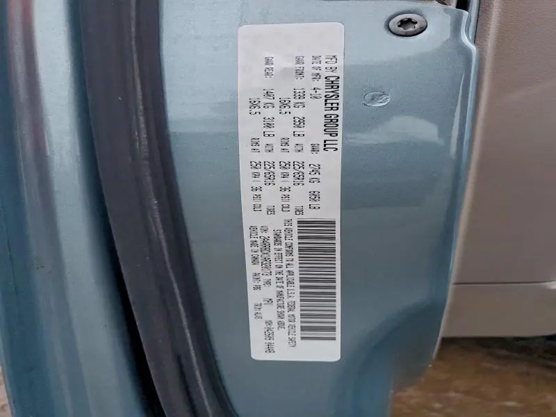 2010 CHRYSLER TOWN & COUNTRY TOURING PLUS  