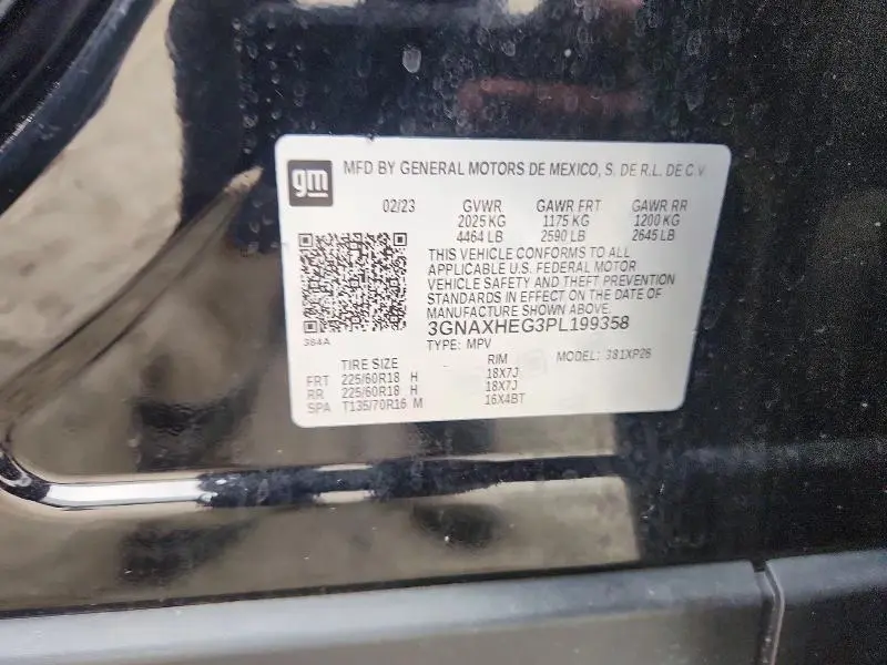 2023 CHEVROLET EQUINOX LS  