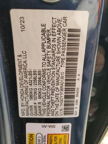 2024 HONDA ACCORD EX  