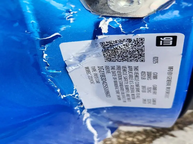 2025 CHEVROLET CORVETTE STINGRAY 2LT  