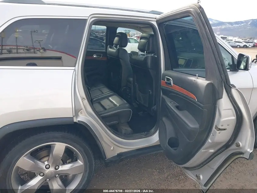 2012 JEEP GRAND CHEROKEE OVERLAND
