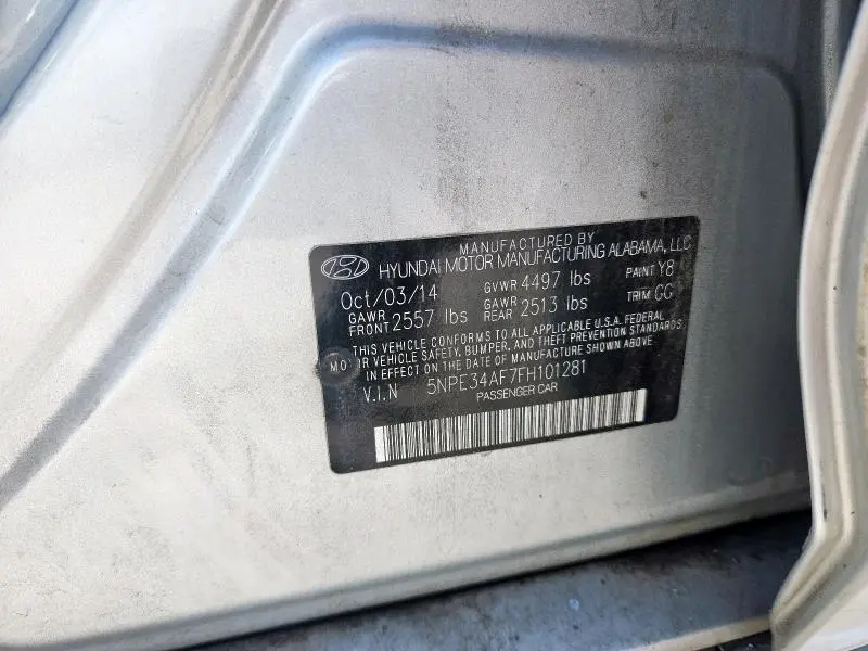 2015 HYUNDAI SONATA SPORT  