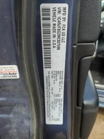 2021 JEEP GRAND CHEROKEE LIMITED  