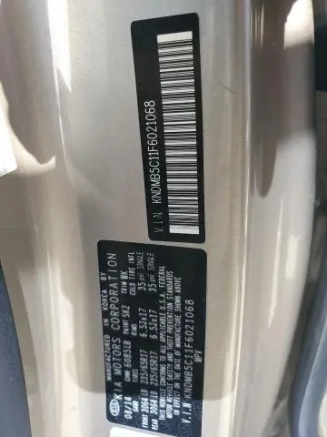 2015 KIA SEDONA LX  