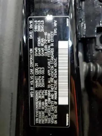 2016 VOLVO XC70 T5 CLASSIC PREMIER  