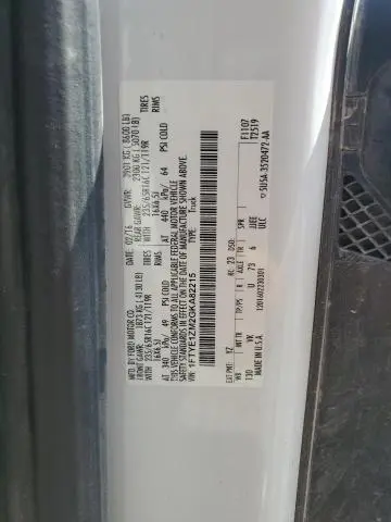 2016 FORD TRANSIT T-150  