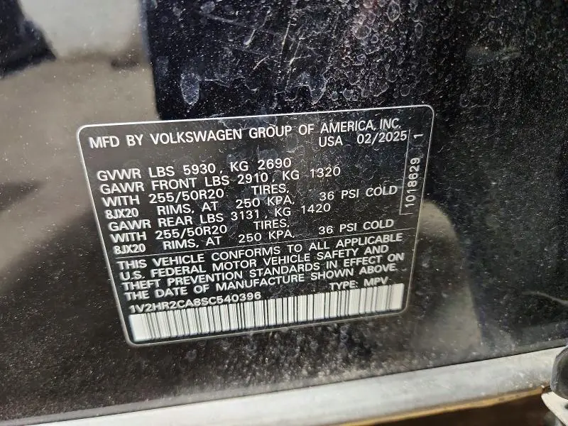 2025 VOLKSWAGEN ATLAS   
