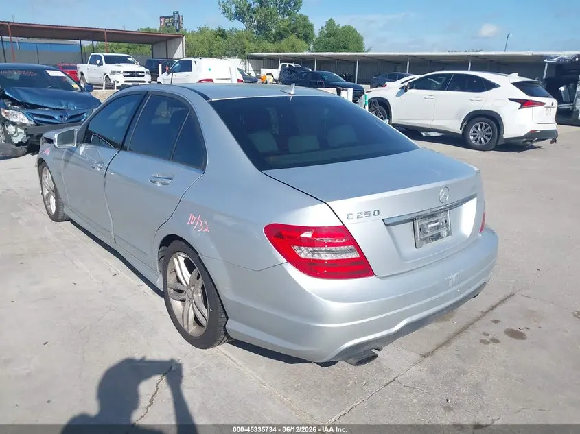 2012 MERCEDES-BENZ C 250 SPORT