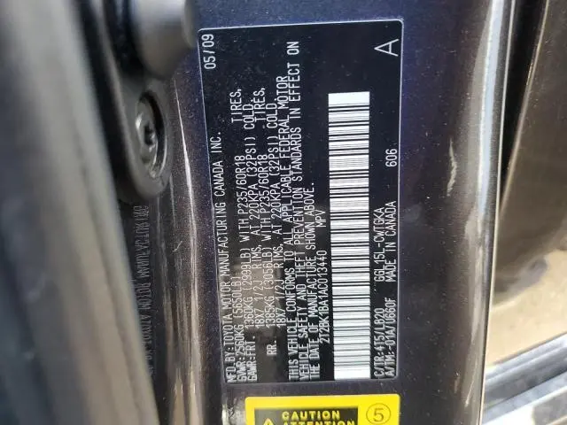 2010 LEXUS RX 350