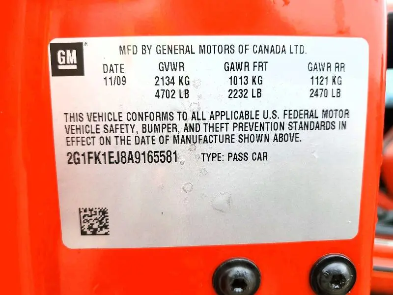 2010 CHEVROLET CAMARO SS  