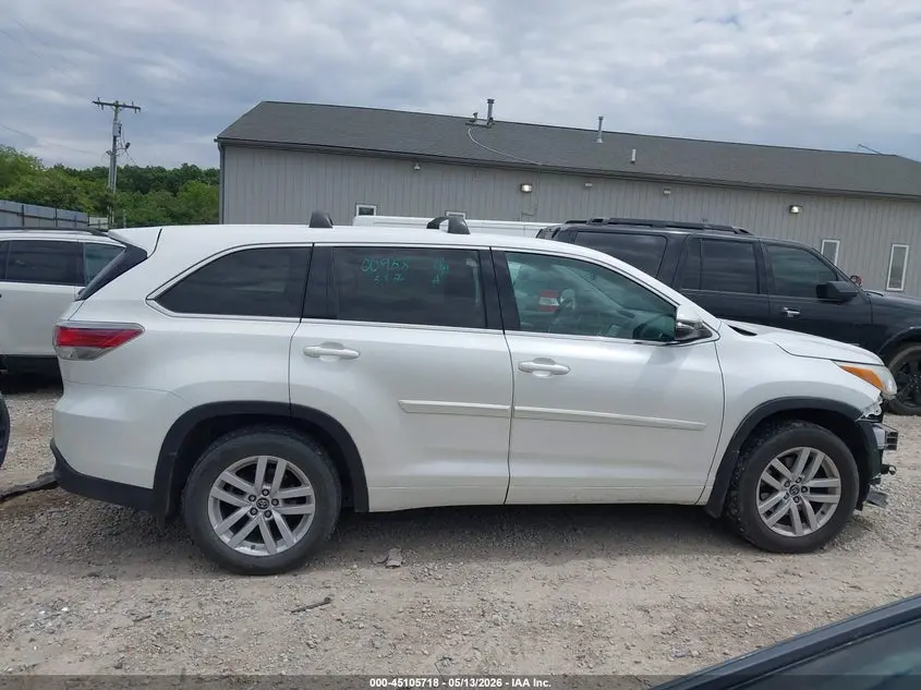 2016 TOYOTA HIGHLANDER LE V6
