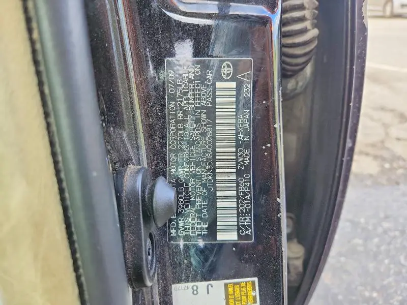 2010 TOYOTA PRIUS   