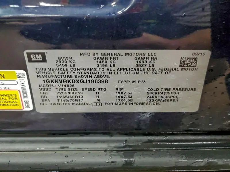 2016 GMC ACADIA SLT-1  