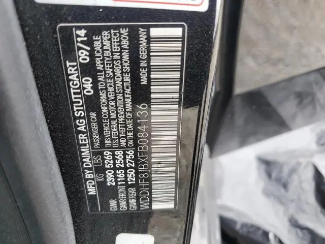 2015 MERCEDES-BENZ E 350 4MATIC  