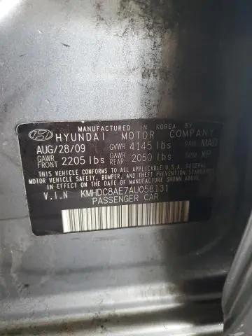 2010 HYUNDAI ELANTRA TOURING GLS