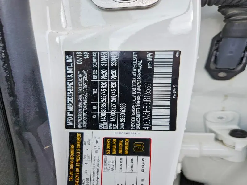 2018 MERCEDES-BENZ GLE 350 4MATIC  