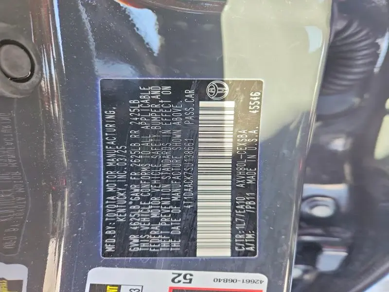 2025 TOYOTA CAMRY SE  