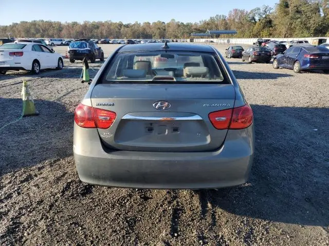 2010 HYUNDAI ELANTRA BLUE  