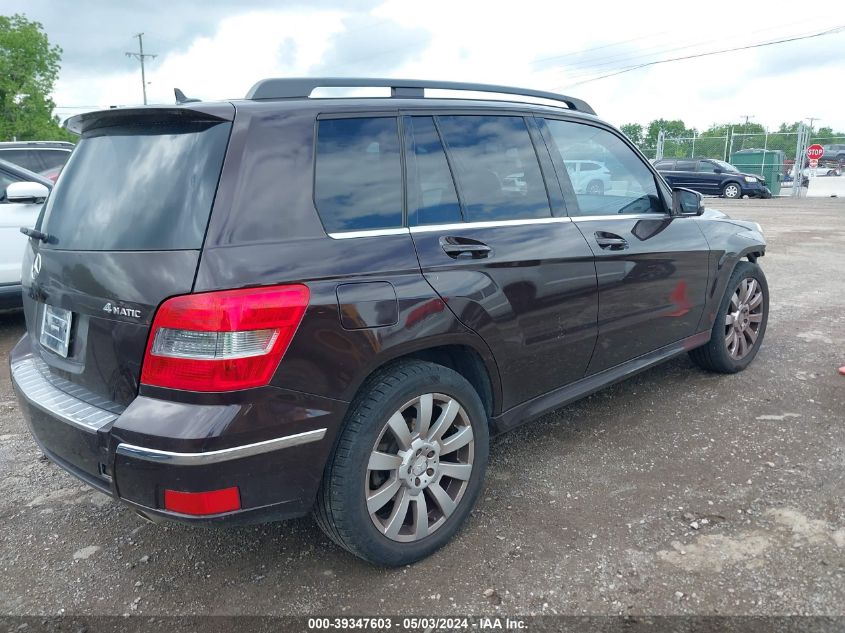 2012 MERCEDES-BENZ GLK 350 4MATIC