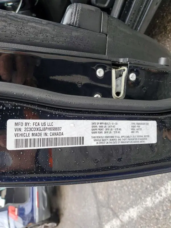 2023 DODGE CHARGER SCAT PACK  