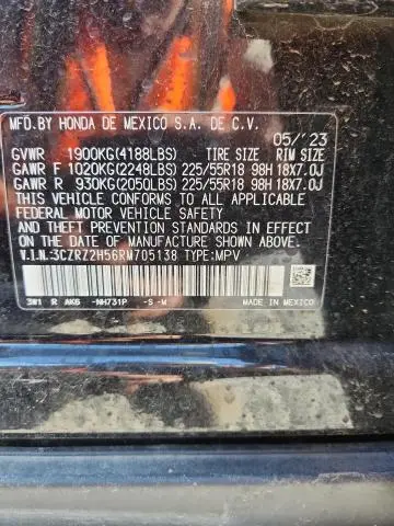 2024 HONDA HR-V SPORT  