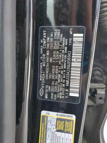 2016 HYUNDAI TUCSON LIMITED  