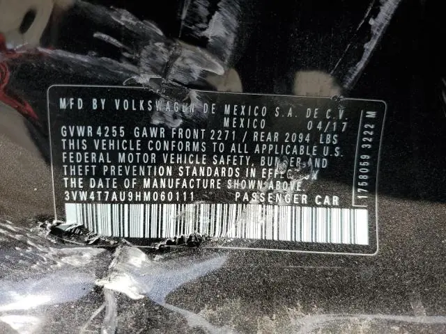 2017 VOLKSWAGEN GTI S  