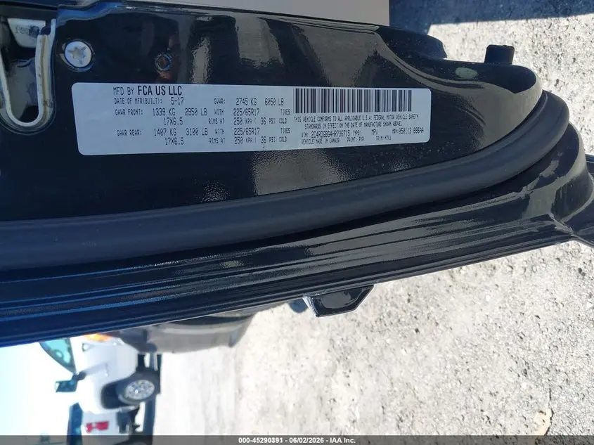 2017 DODGE GRAND CARAVAN SE